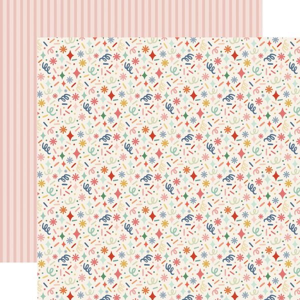 Carta Bella They Say It's Your Birthday Confetti Celebration 12x12 DS Patterned Paper (1 Sheet) (1 Sheet)