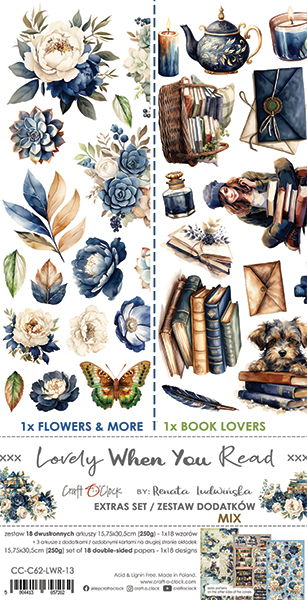Craft-o-Clock  Lovely When You Read Extras Mix