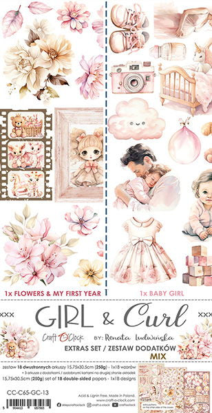 Craft-o-Clock  Girl & Curl Extras Mix