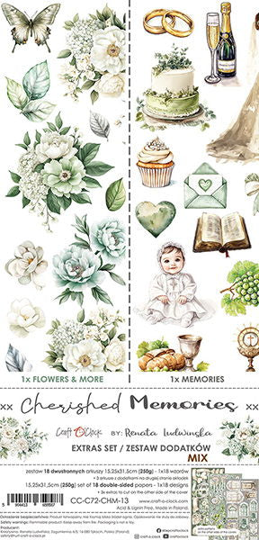 Craft-o-Clock Cherished Memories extras set – mix