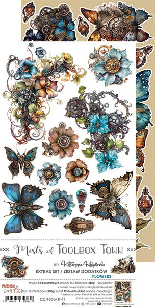 Craft-o-Clock  Mists of Toolbox Town Extras Flowers