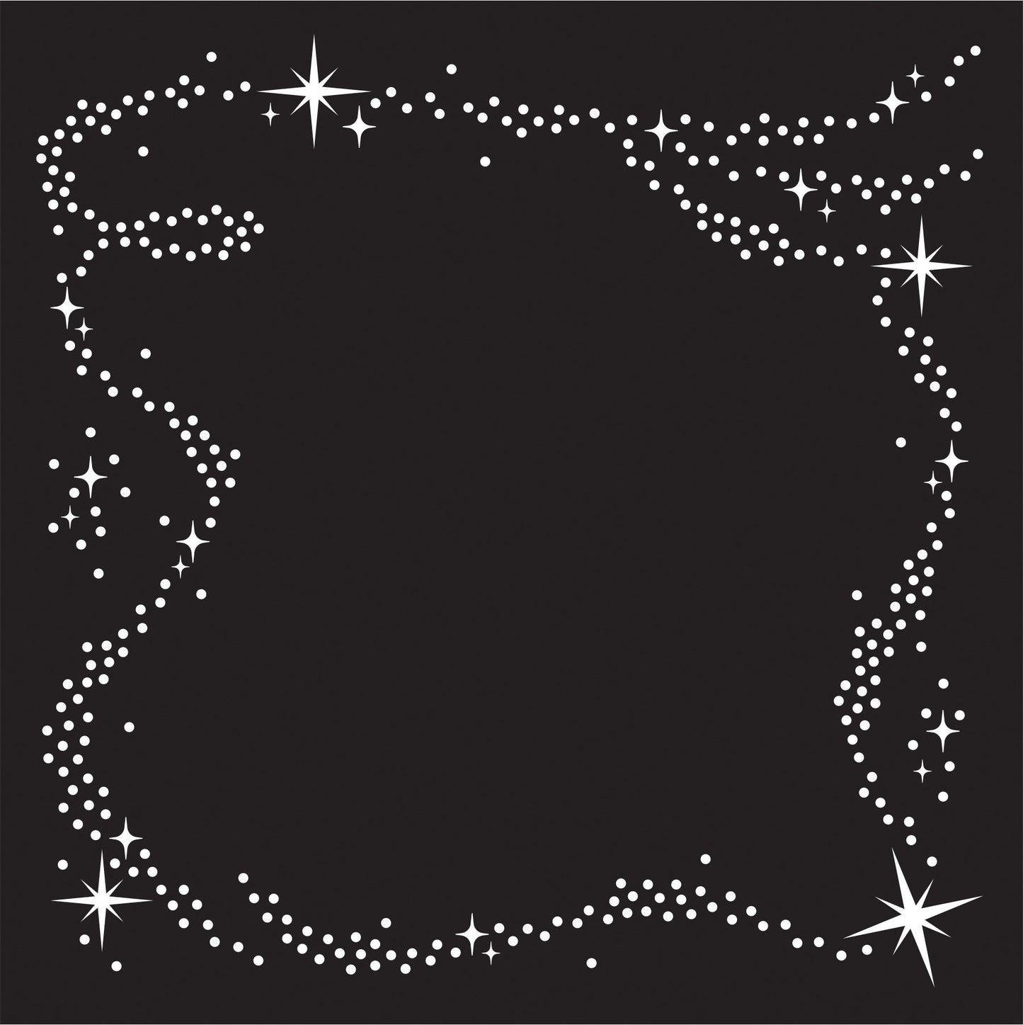 Creative Expressions Stencil 6"X6" By Jamie Rodgers-Twinkling Frame