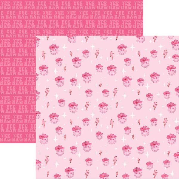 Reminisce Cowgirl Party: Let's Go Girls DS Paper (1 Sheet)