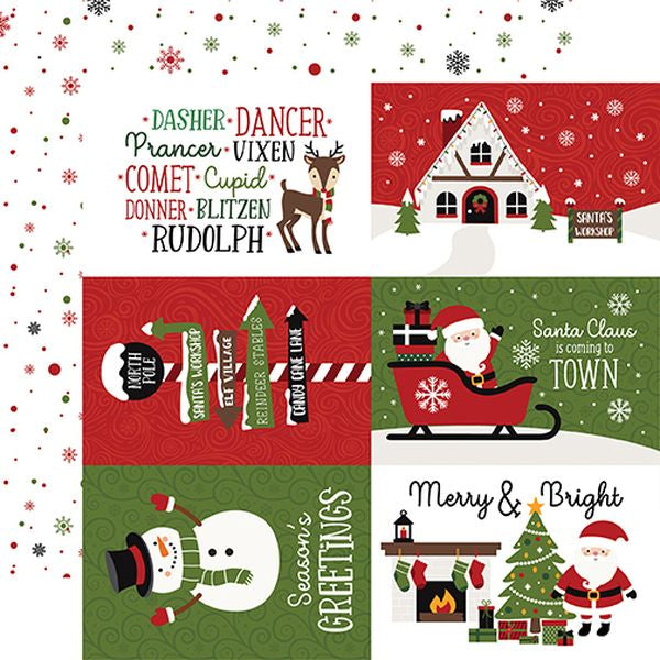 Christmas Magic 6X4 Journaling