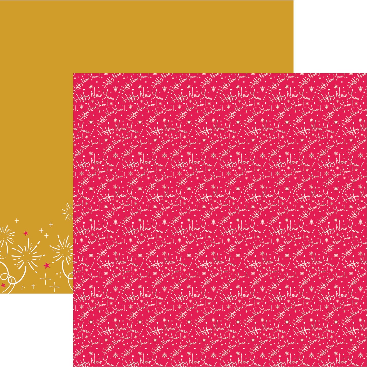 Reminisce Cheers to a New Year: Happy New Year DS Paper (1 Sheet)