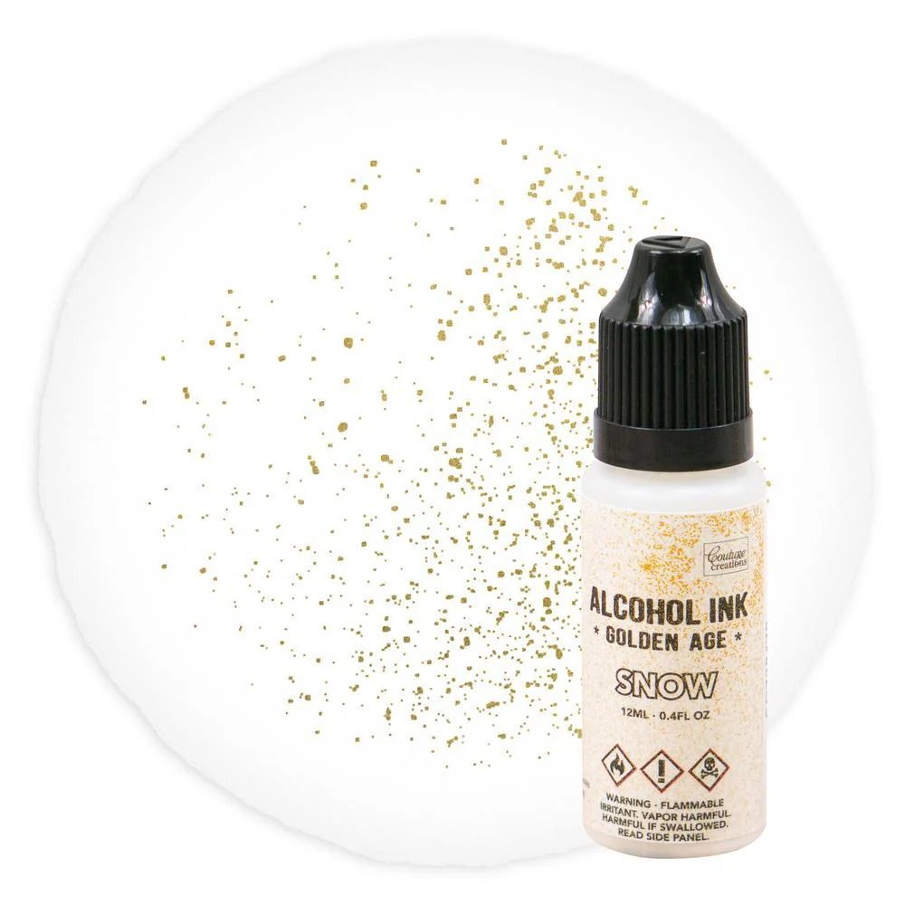 Alcohol Ink Golden Age 12ml | 0.4fl Oz - Snow