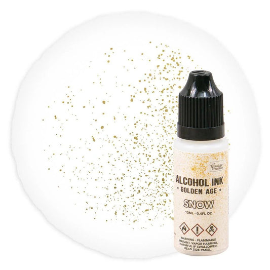 Alcohol Ink Golden Age 12ml | 0.4fl Oz - Snow