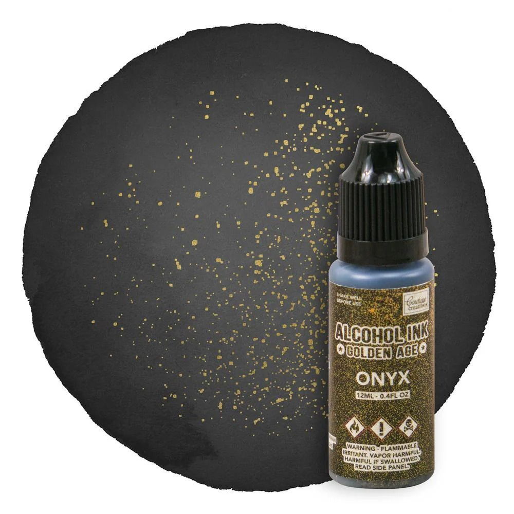 Alcohol Ink Golden Age 12ml | 0.4fl Oz - Onyx