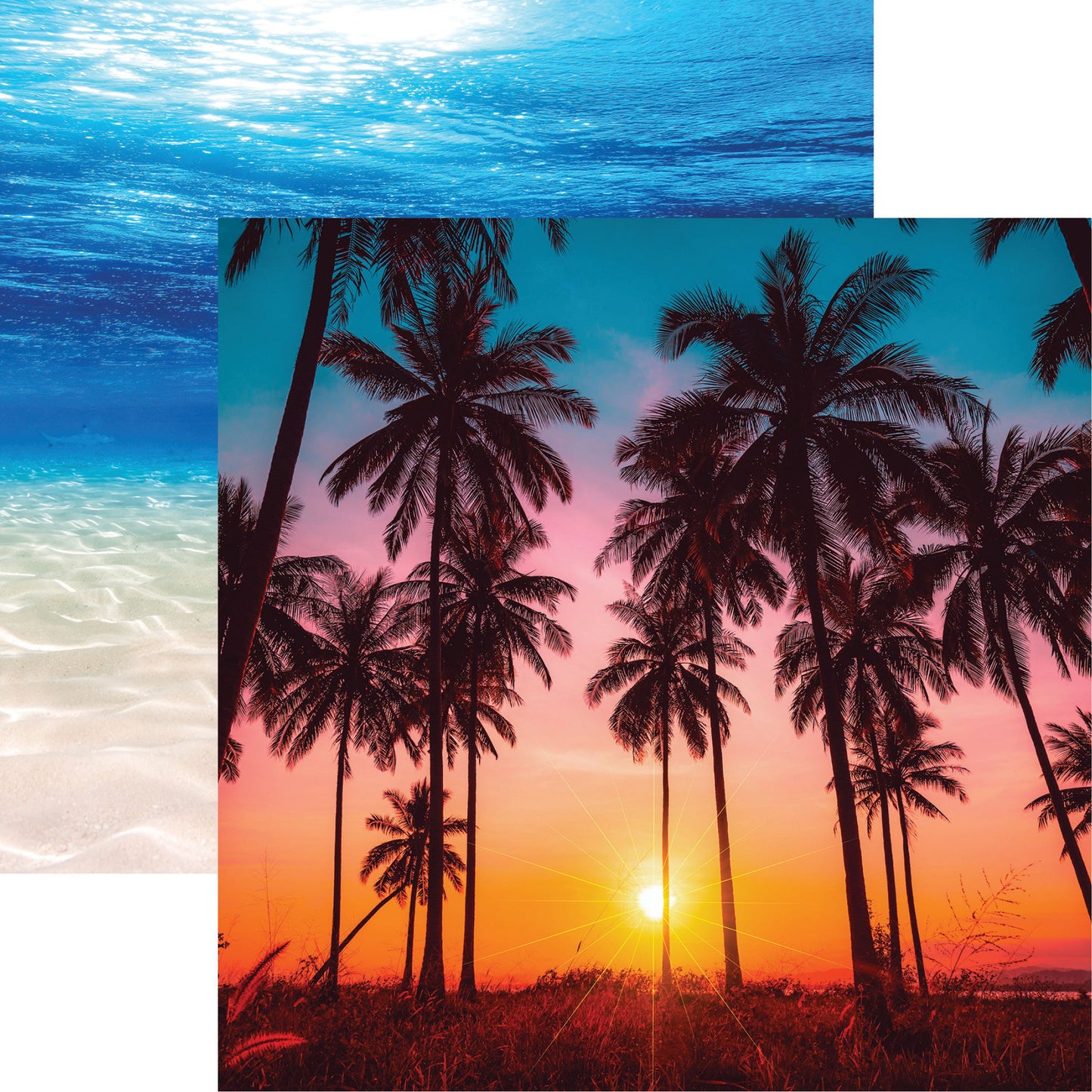 Reminisce Coastal Serenade: On the Water DS Paper (1 Sheet)