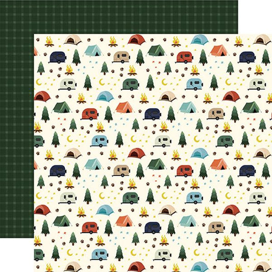 Echo Park Call of the Wild Campground DS Paper (1 Sheet)