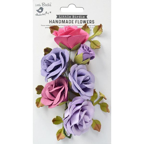 Little Birdie Birds and Berries Marva Paper Flowers