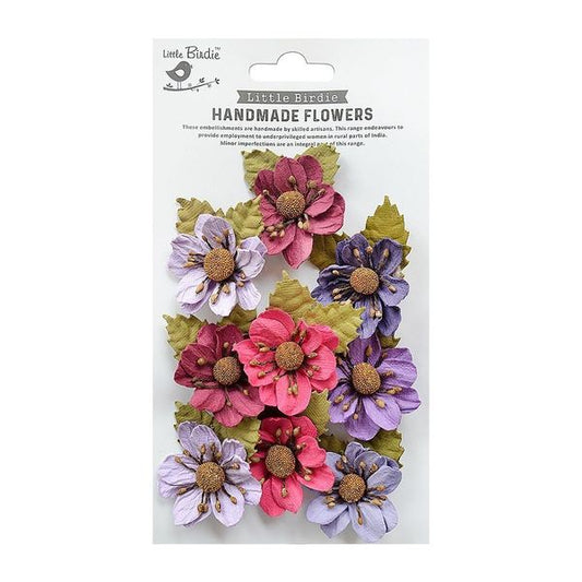 Little Birdie Birds and Berries Wendy Paper Flowers