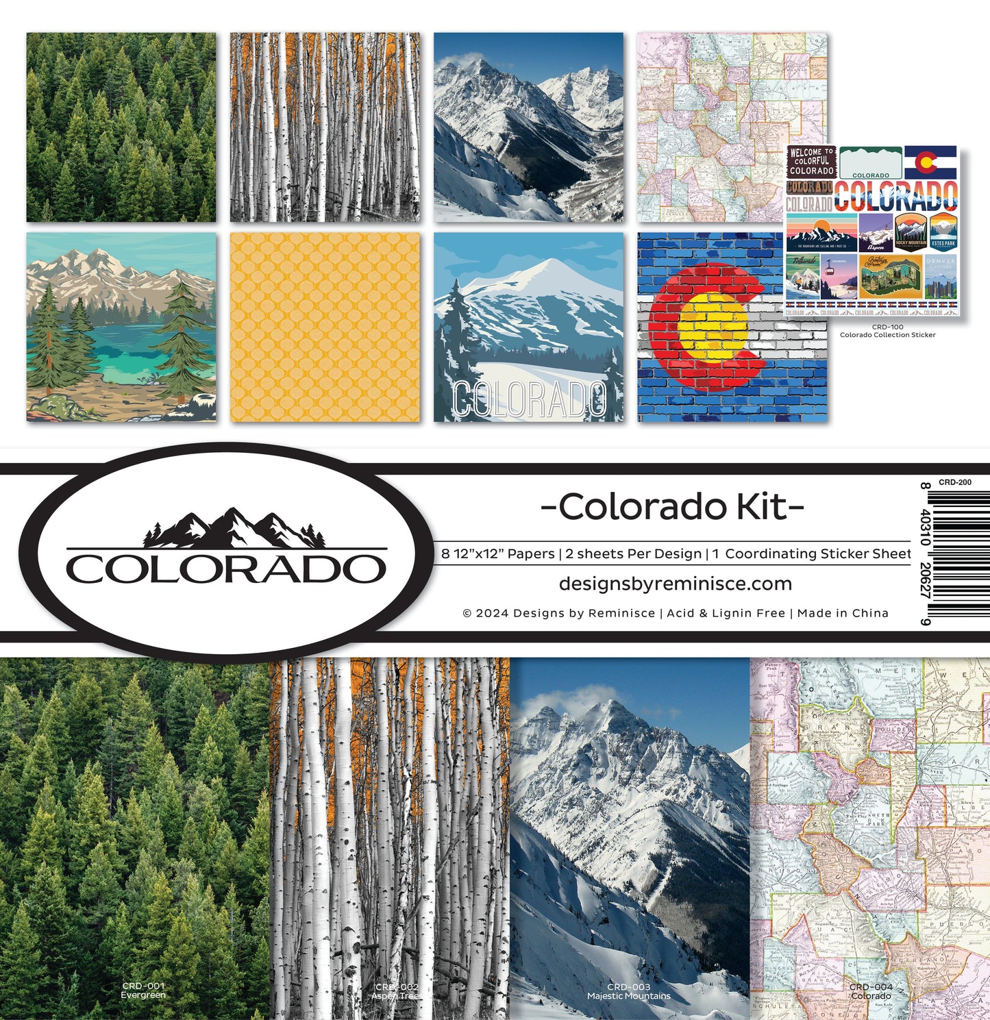 Reminisce Colorado Collection Kit