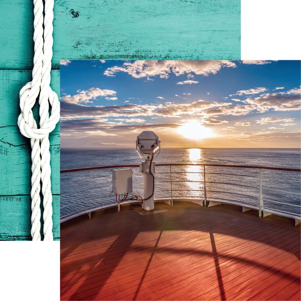Reminisce Cruise Life: On Deck DS Paper (1 Sheet)