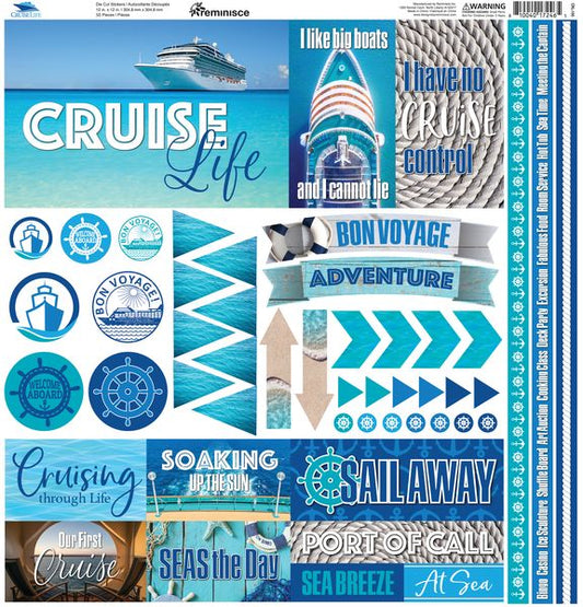 Reminisce Cruise Life  Stickers