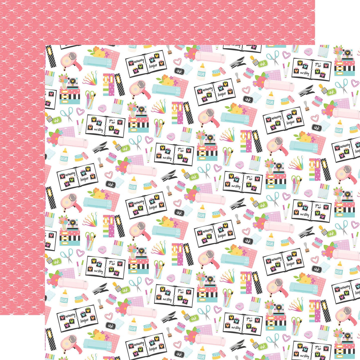 Echo Park Craft Room Get Crafty DS Paper (1 Sheet)