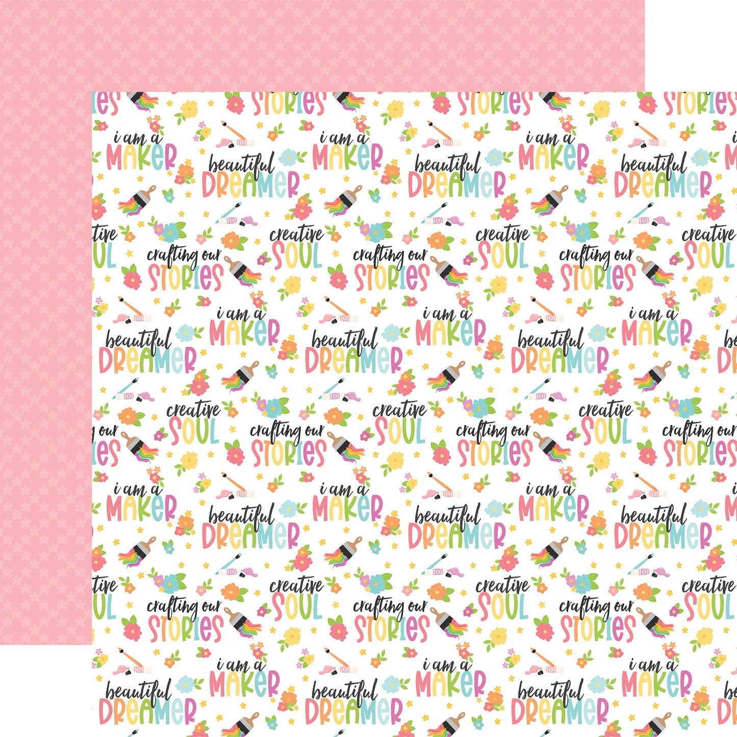 Echo Park Craft Room Creative Soul DS Paper (1 Sheet)