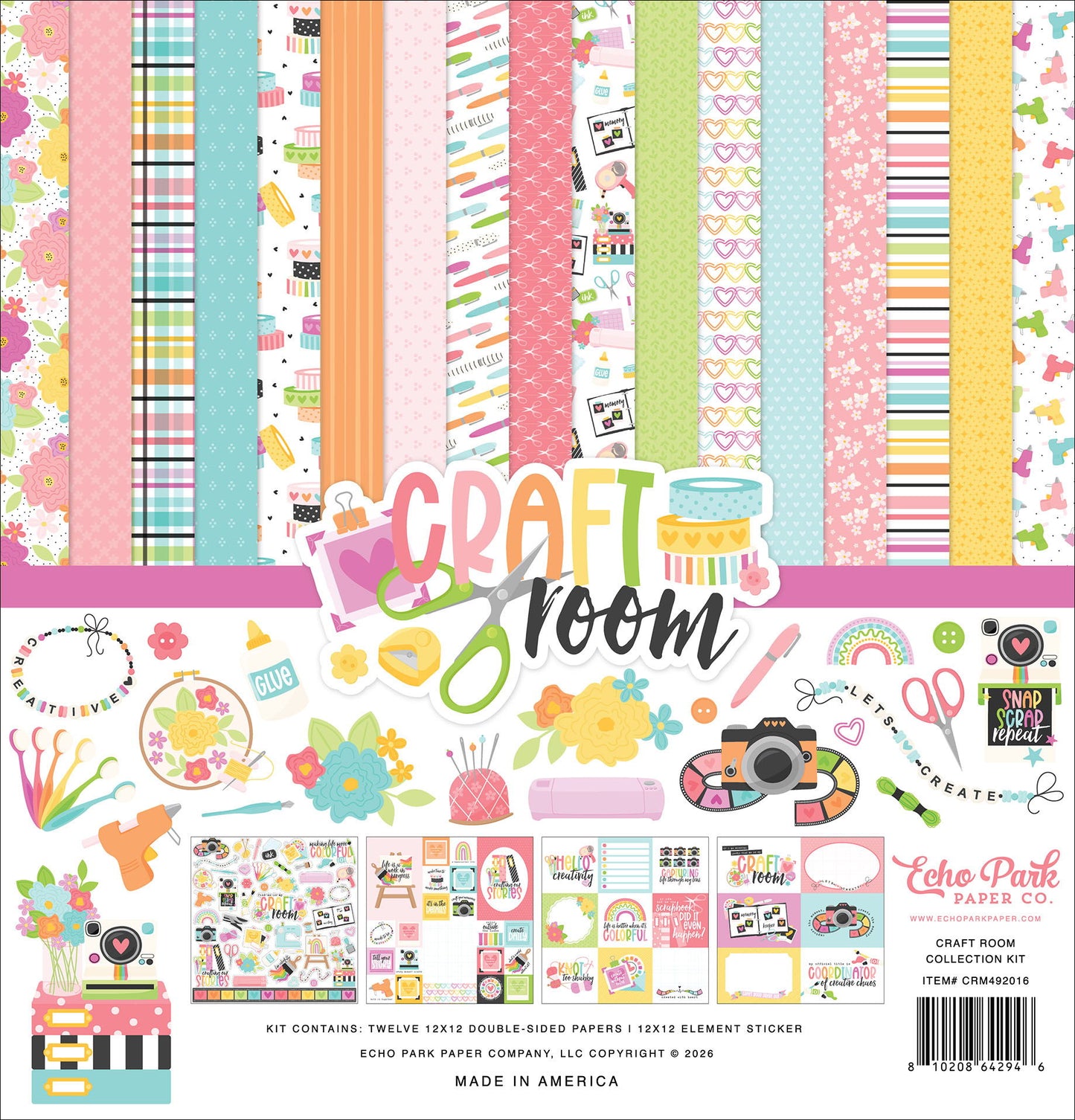 Echo Park Craft Room Collection Kit