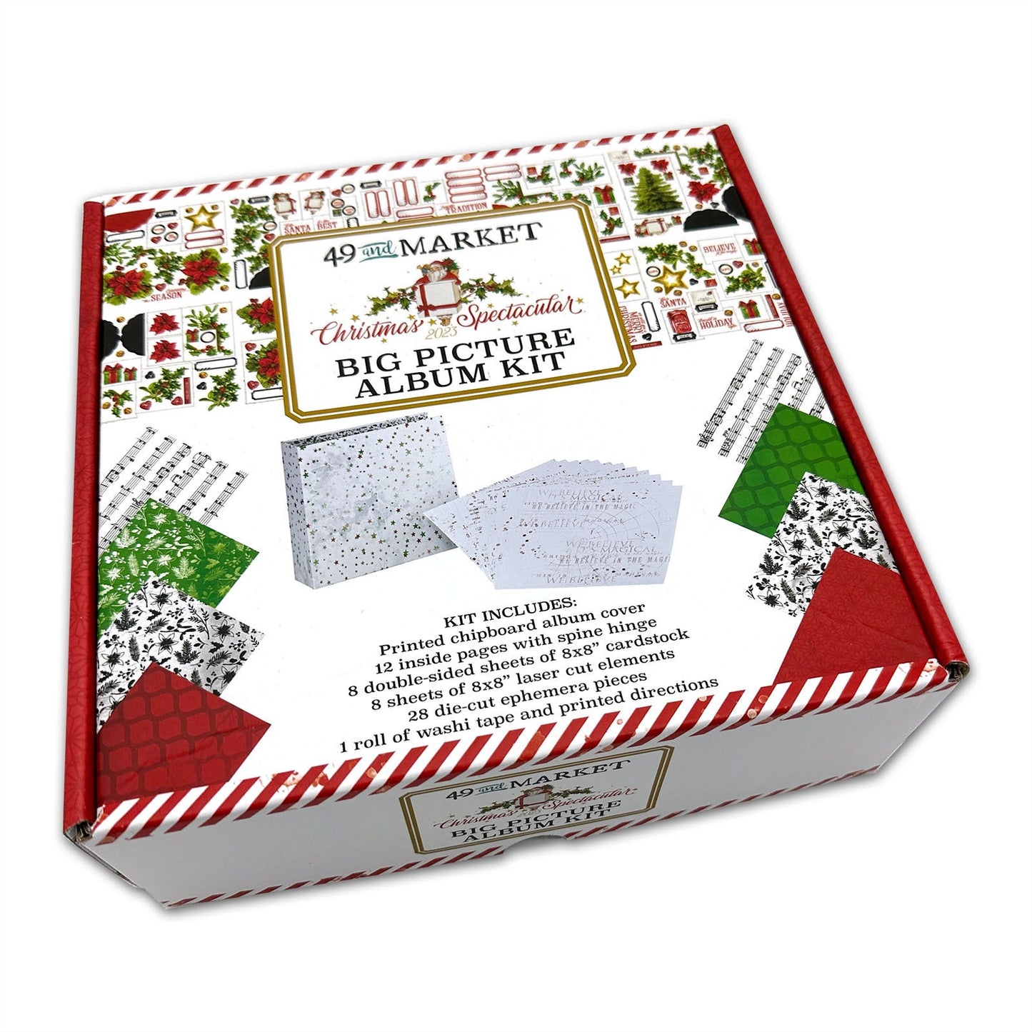 49 And Market Christmas Spectacular 2023 Washi Tape Roll-Christmas Spectacular 2023