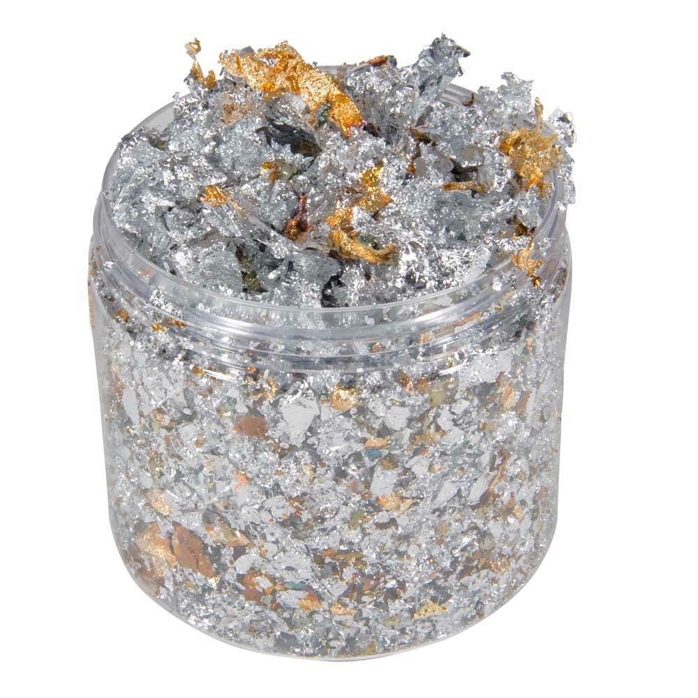 Cosmic Shimmer Gilding Flakes 200ml - Silver Dream