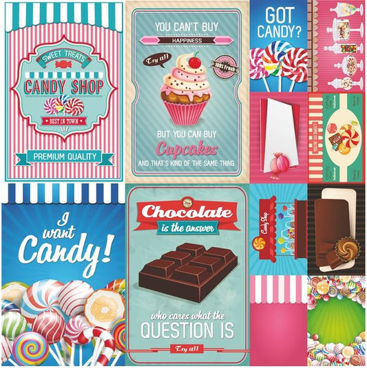 Reminisce Candy Shoppe  Stickers