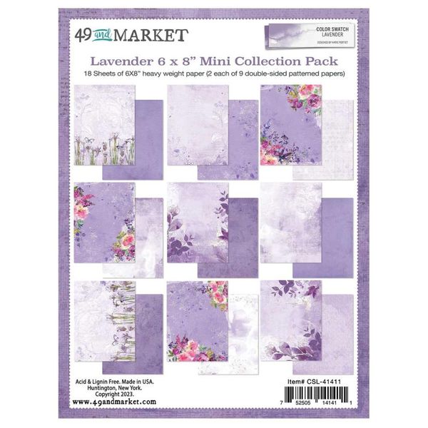 Lavender 6x8 Mini Collection Pack