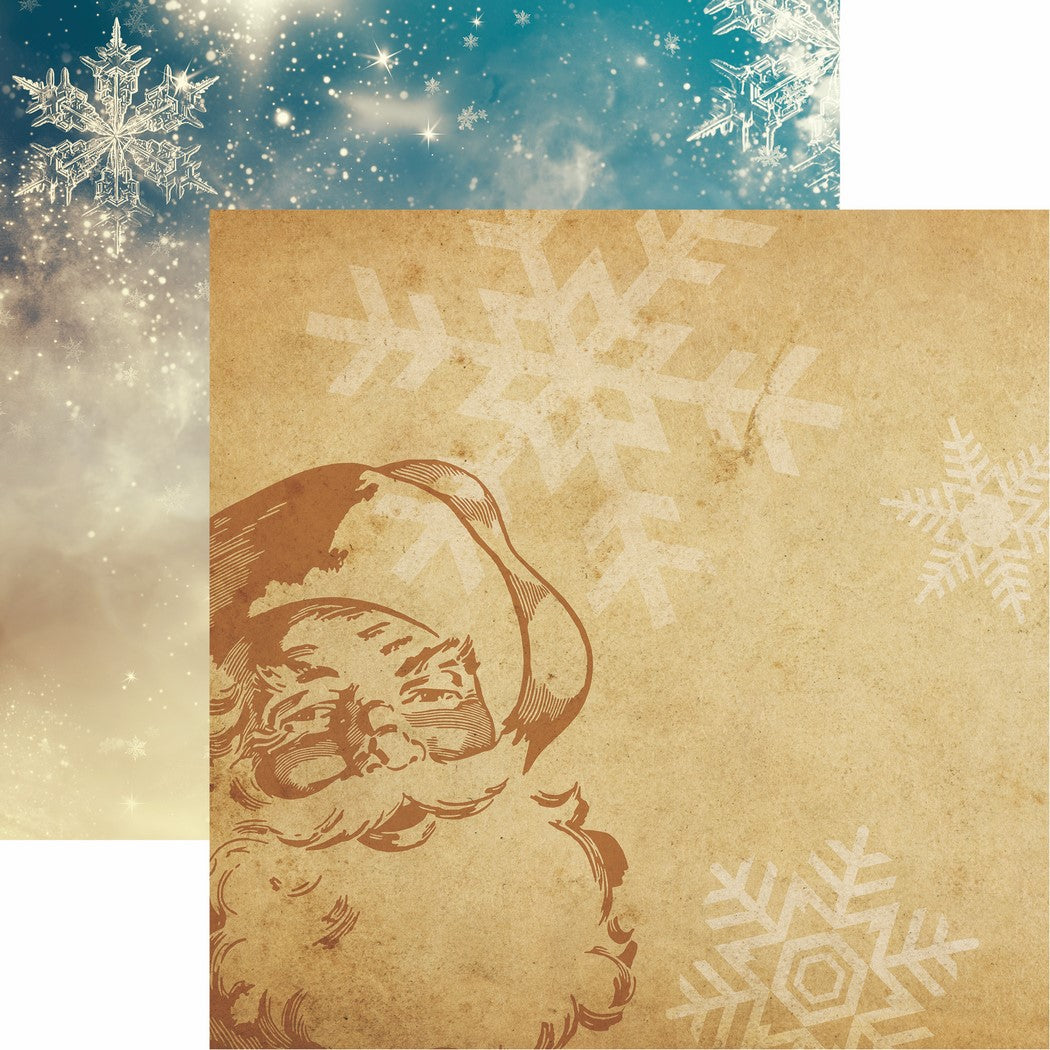 Reminisce Christmas Spirit: Dear Santa Sc DS Paper (1 Sheet)