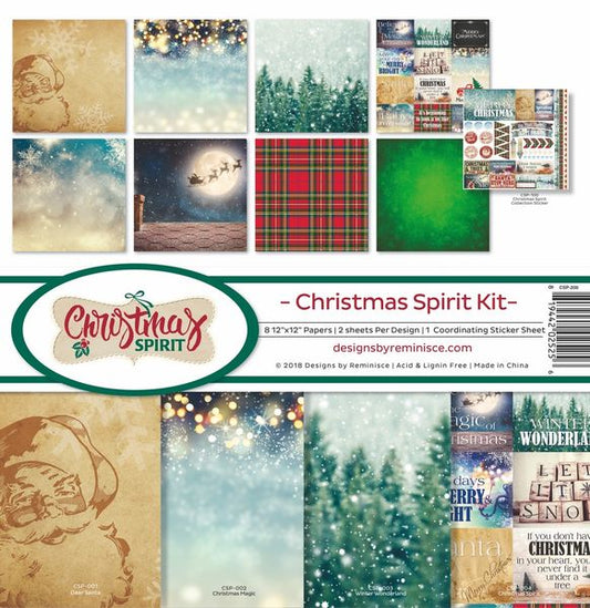 Reminisce Christmas Spirit Collection Kit