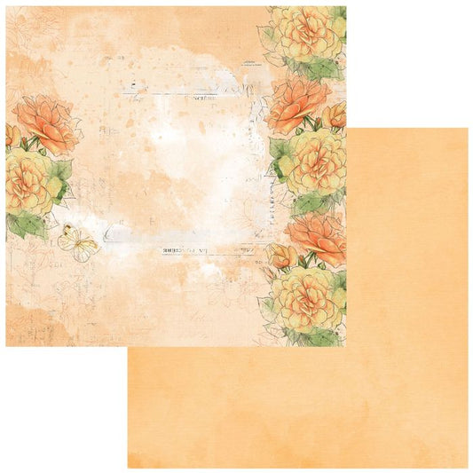 49 and Market -Color Swatch: Peach Double-Sided Cardstock 12"X12"