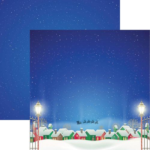Reminisce Christmas Town:  Christmas Town DS Paper (1 Sheet)