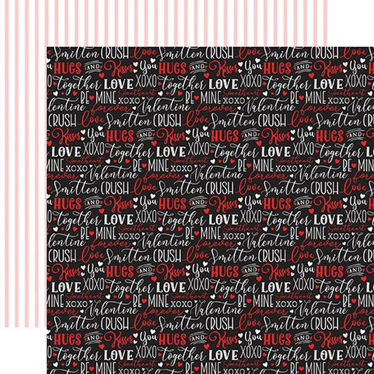 Cupid & Co Love Words DS Paper (1 Sheet)