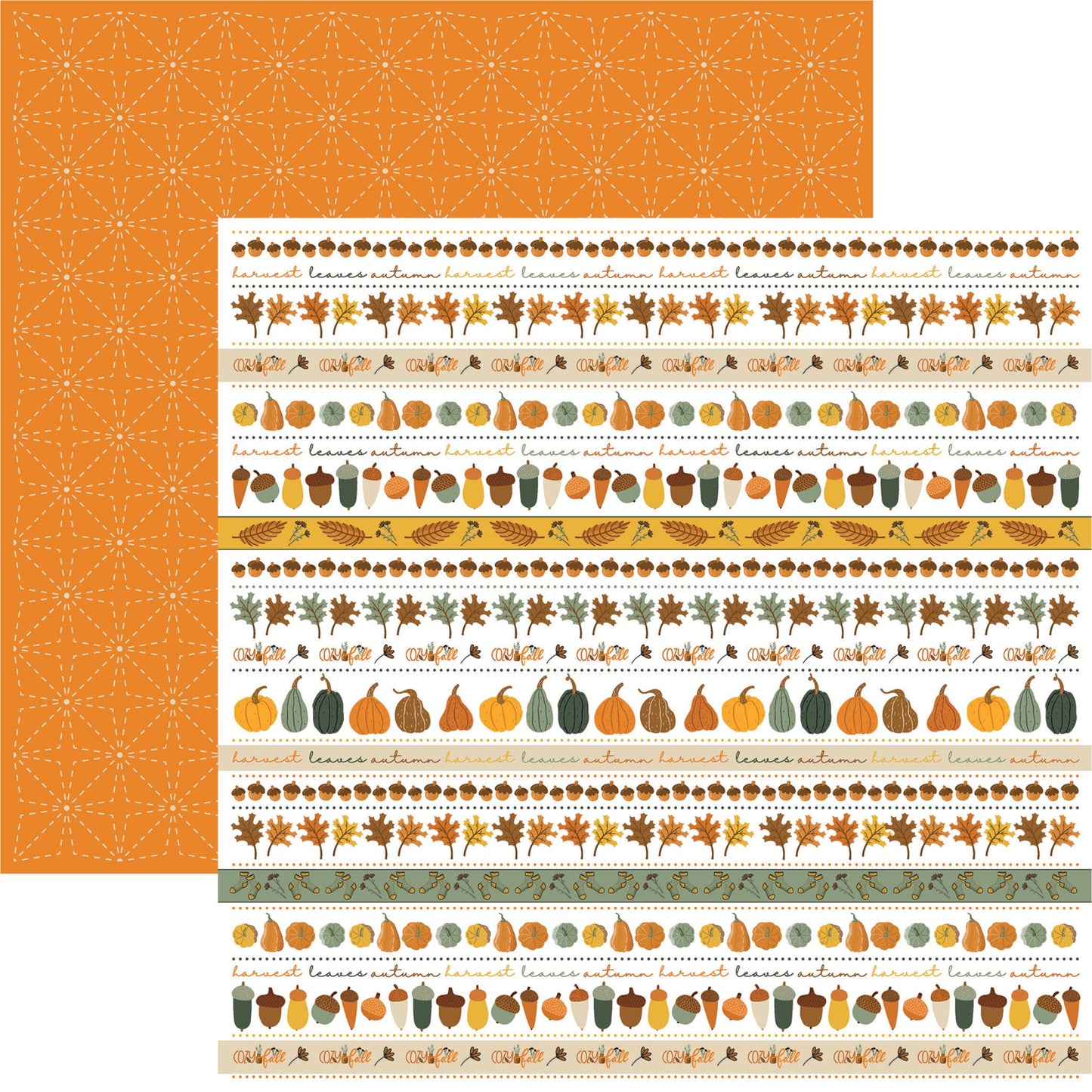 Reminisce Cozy Fall: Cozy Fall DS Paper (1 Sheet)