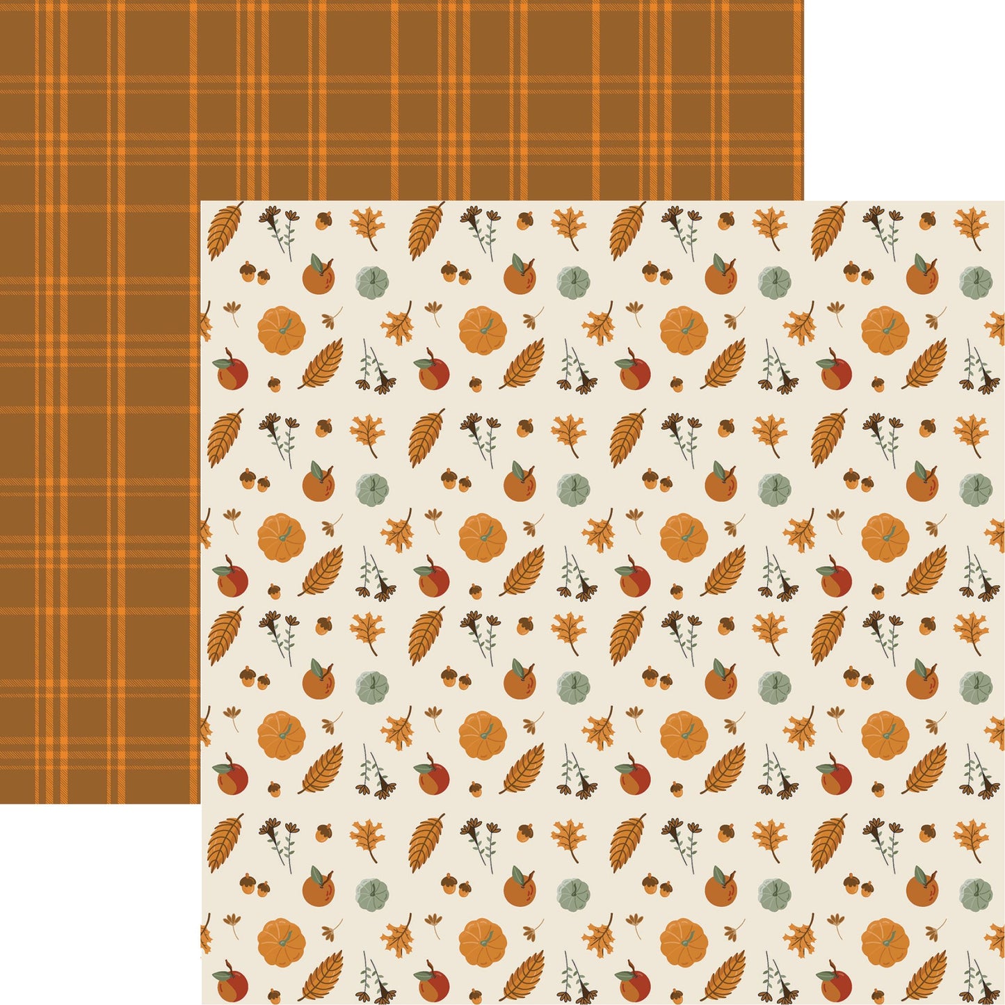 Reminisce Cozy Fall: Autumn Vibes DS Paper (1 Sheet)