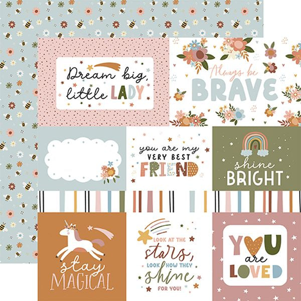 Echo Park Dream Baby Girl:  Journaling Cards