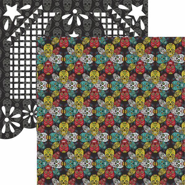 Reminisce Dia De Los Muertos: Day of The DS Paper (1 Sheet)