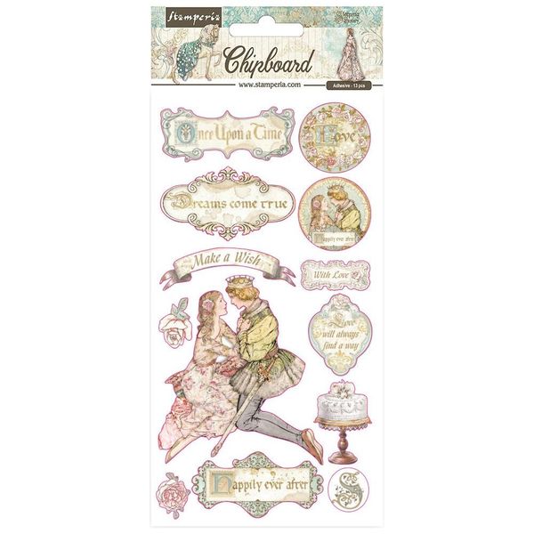 Stamperia Sleeping Beauty Chipboard