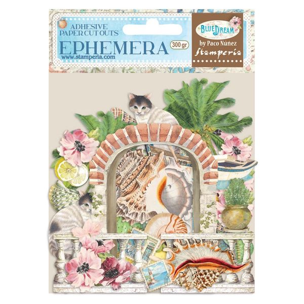 Stamperia Blue Dream Ephemera