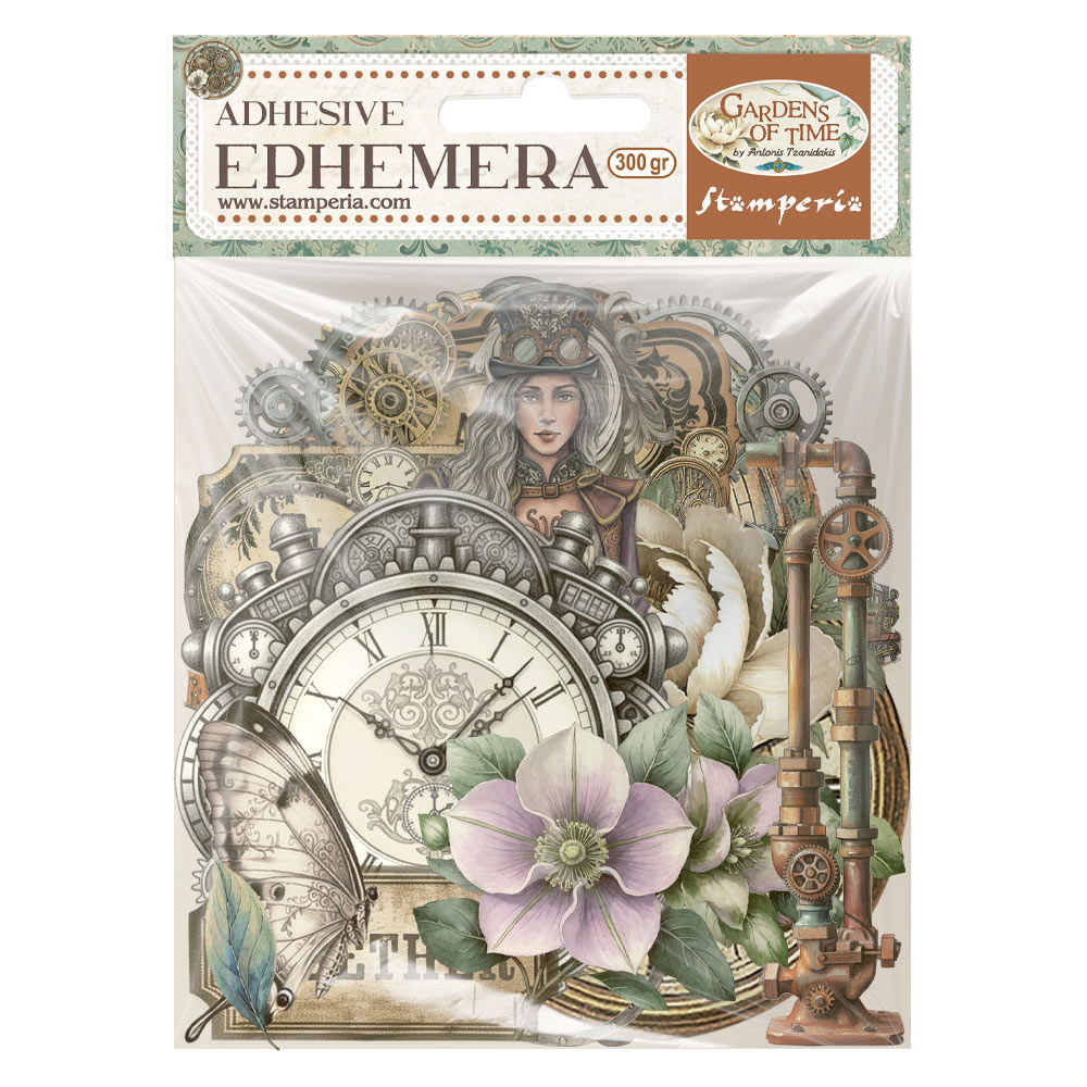Stamperia Gardens of Time Ephemera