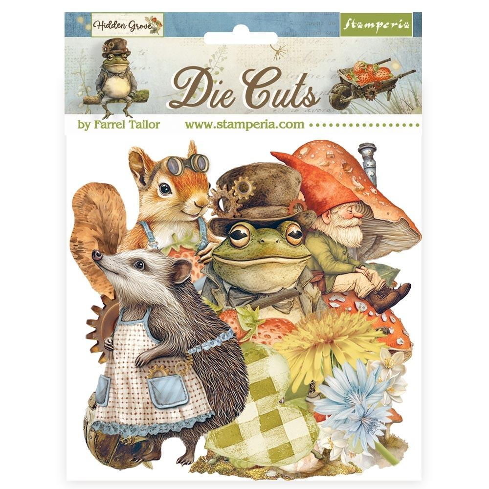 Stamperia Hidden Grove Assorted Die Cuts