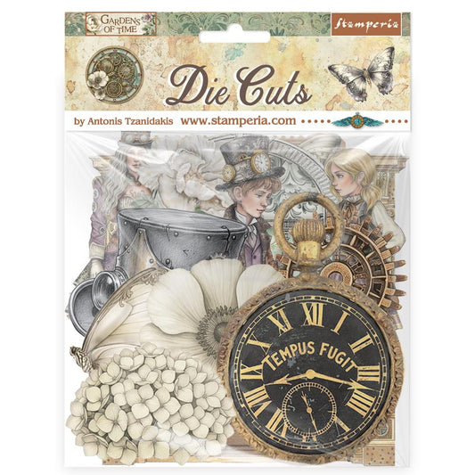 Stamperia Gardens of Time Assorted Die Cuts