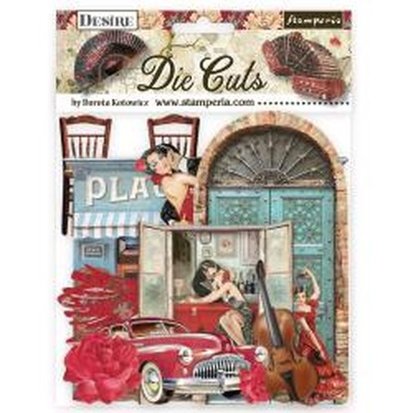 Stamperia  Desire Assorted Die cuts