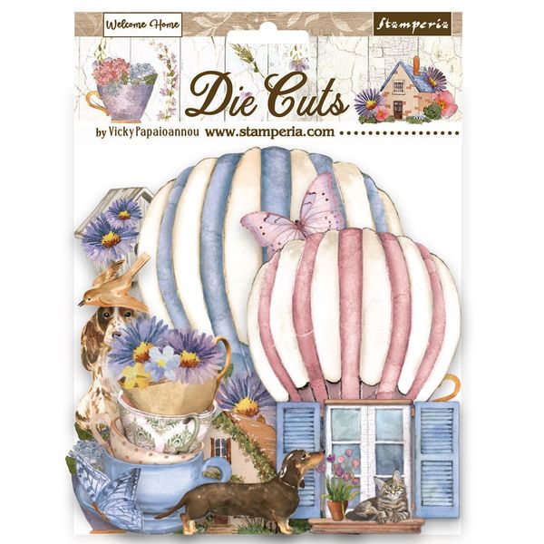 DISC - Stamperia Welcome Home Die Cut