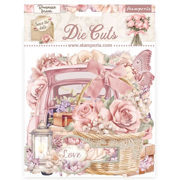 DISC - Stamperia Romance Forever Die Cuts