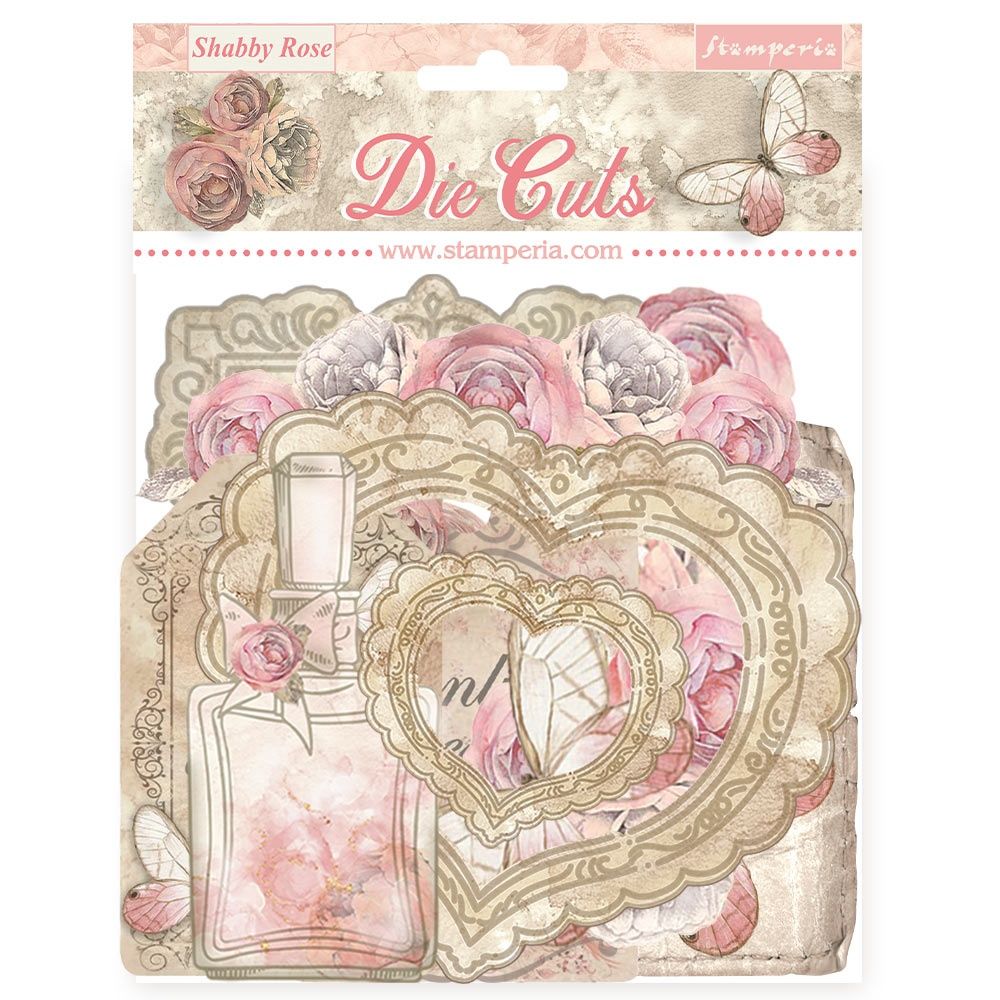 Stamperia Shabby Rose Die-Cuts