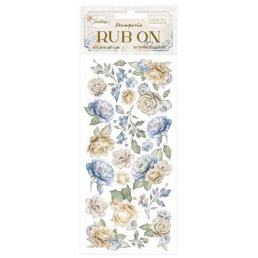 Stamperia Timeless Flowers Rub-on