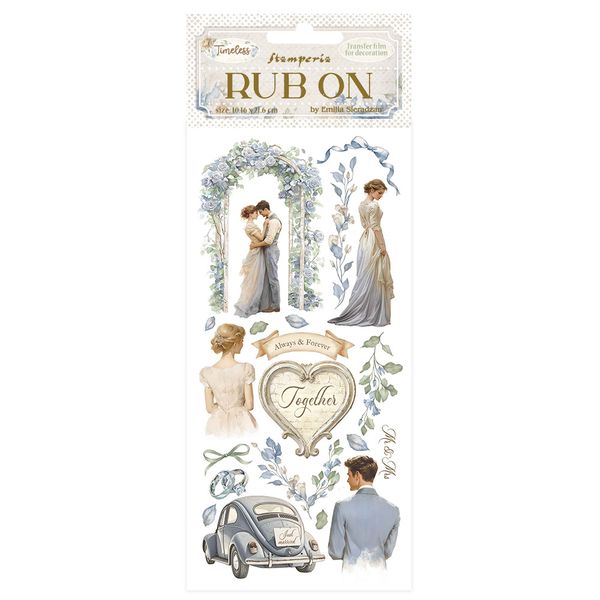 Stamperia Timeless Wedding Rub-on