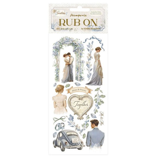 Stamperia Timeless Wedding Rub-on