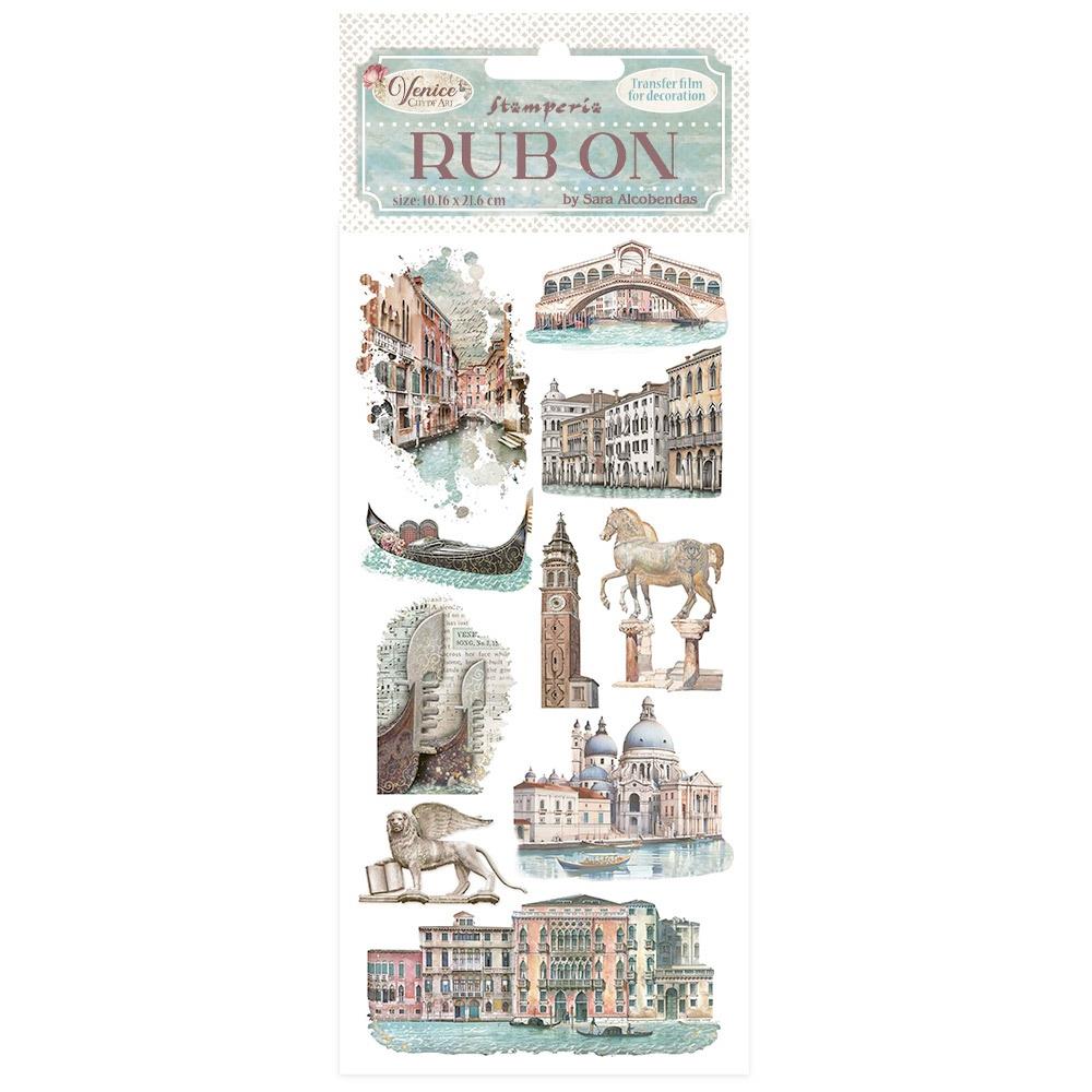 Stamperia Venice City of Art Monuments Rub-On