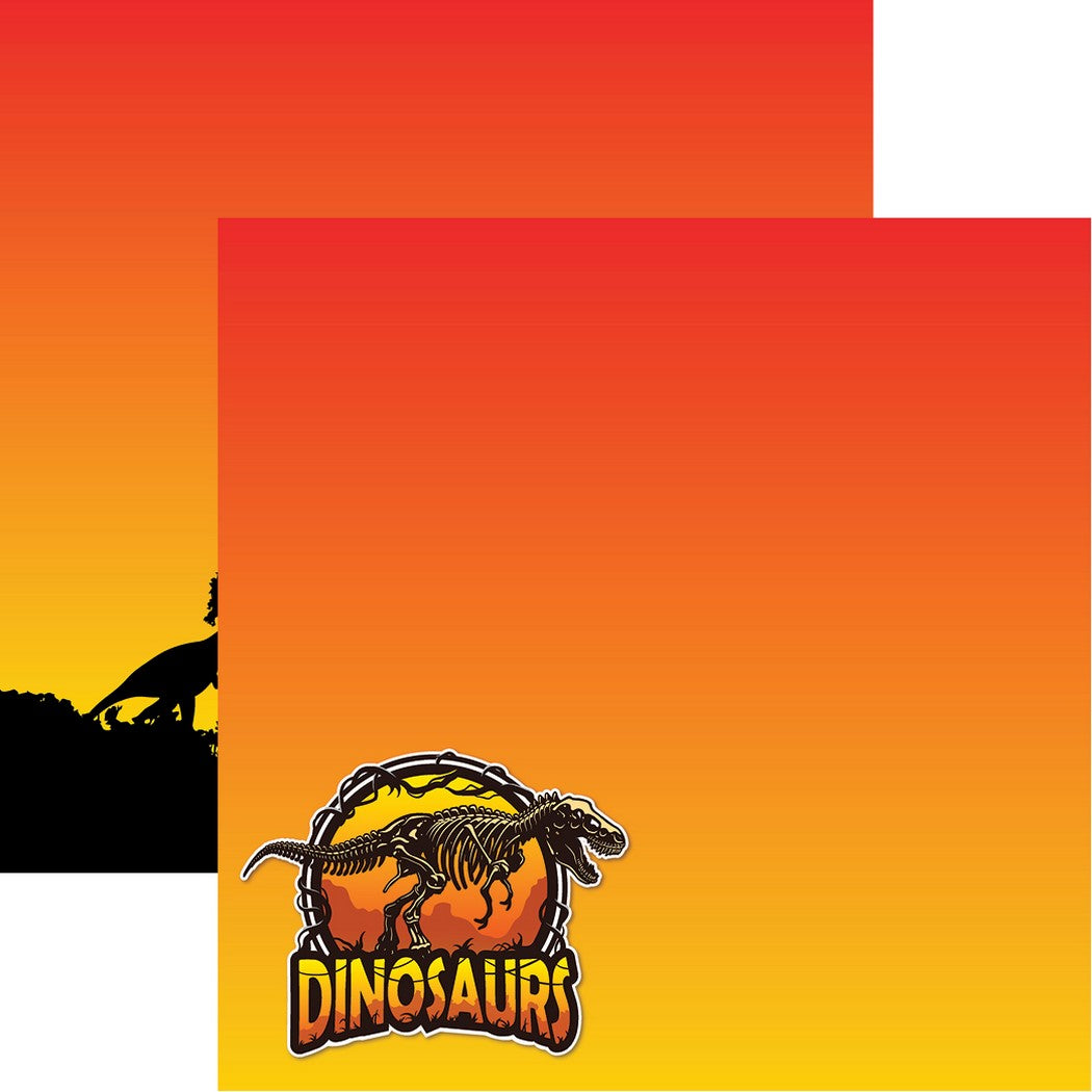 Reminisce Dinosaur Land: Dinosaurs DS Paper (1 Sheet)