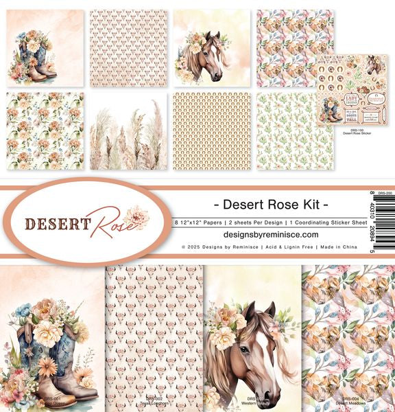 Reminisce Desert Rose Collection Kit